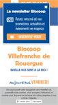 Mobile Screenshot of biocoopvillefranche.com